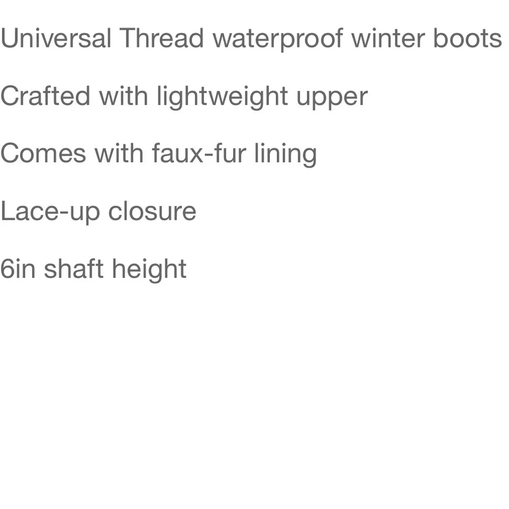 ❄️NWT SUEDE WATERPROOF WINTER BOOTS